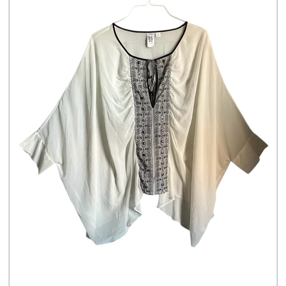 MARC BOUWER BLOUSE / WITH CAMI - Picture 1 of 16